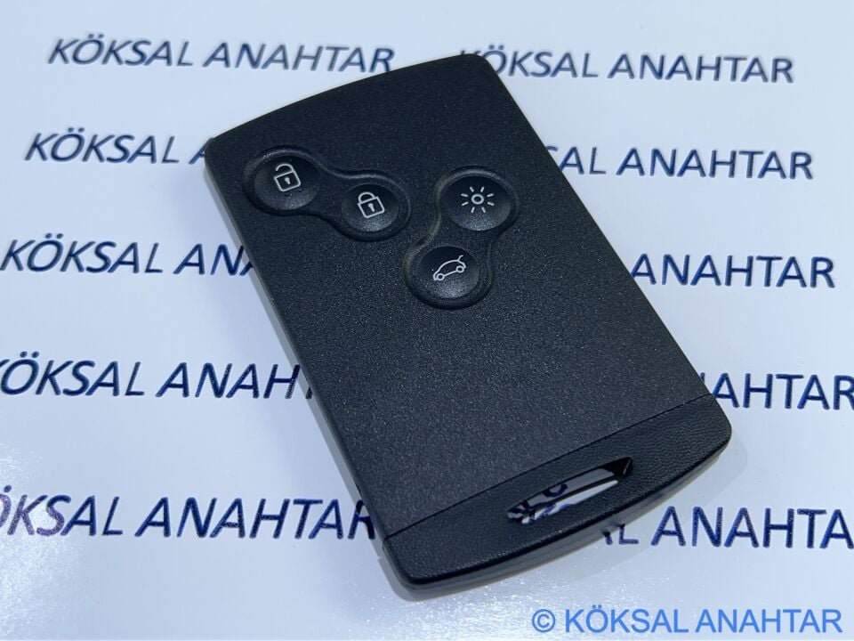 Renault Clio 4, Laguna III, Megane III 4 Tuşlu Orijinal Kumanda Kabı