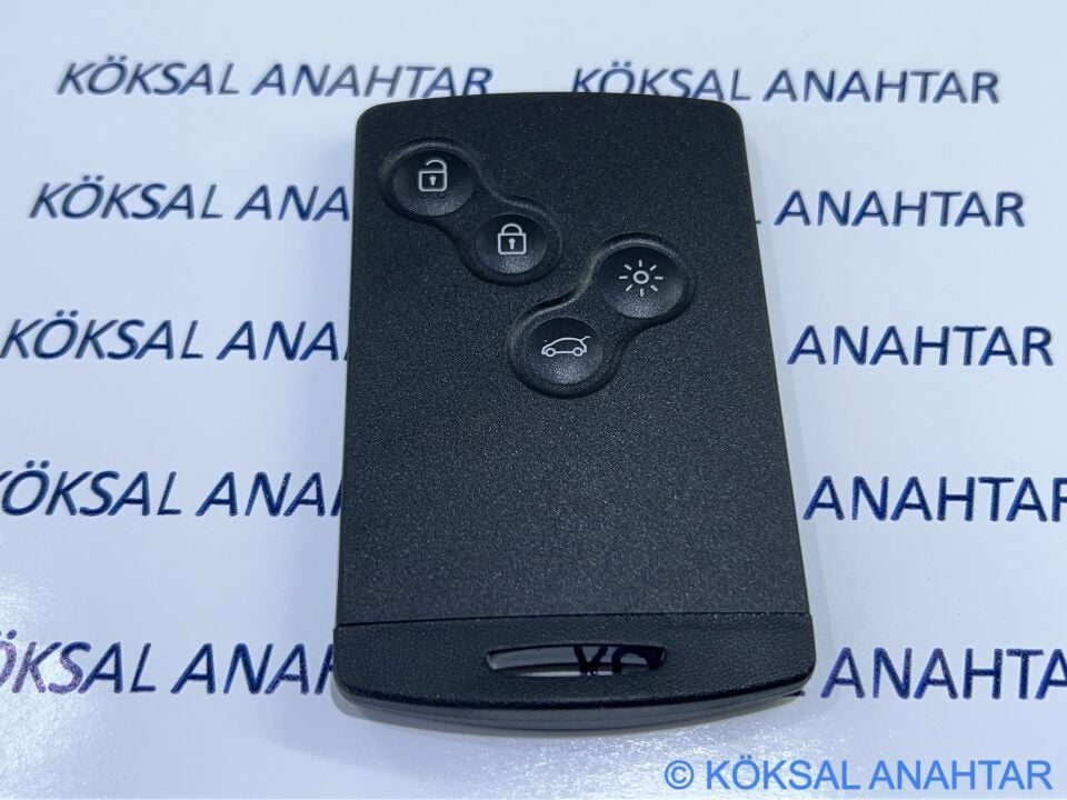 Renault Clio 4, Laguna III, Megane III 4 Tuşlu Orijinal Kumanda Kabı