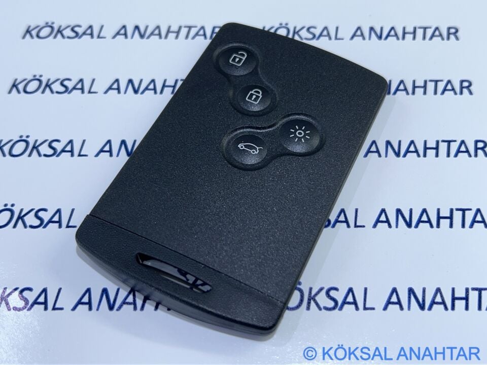 Renault Clio 4, Laguna III, Megane III 4 Tuşlu Orijinal Kumanda Kabı