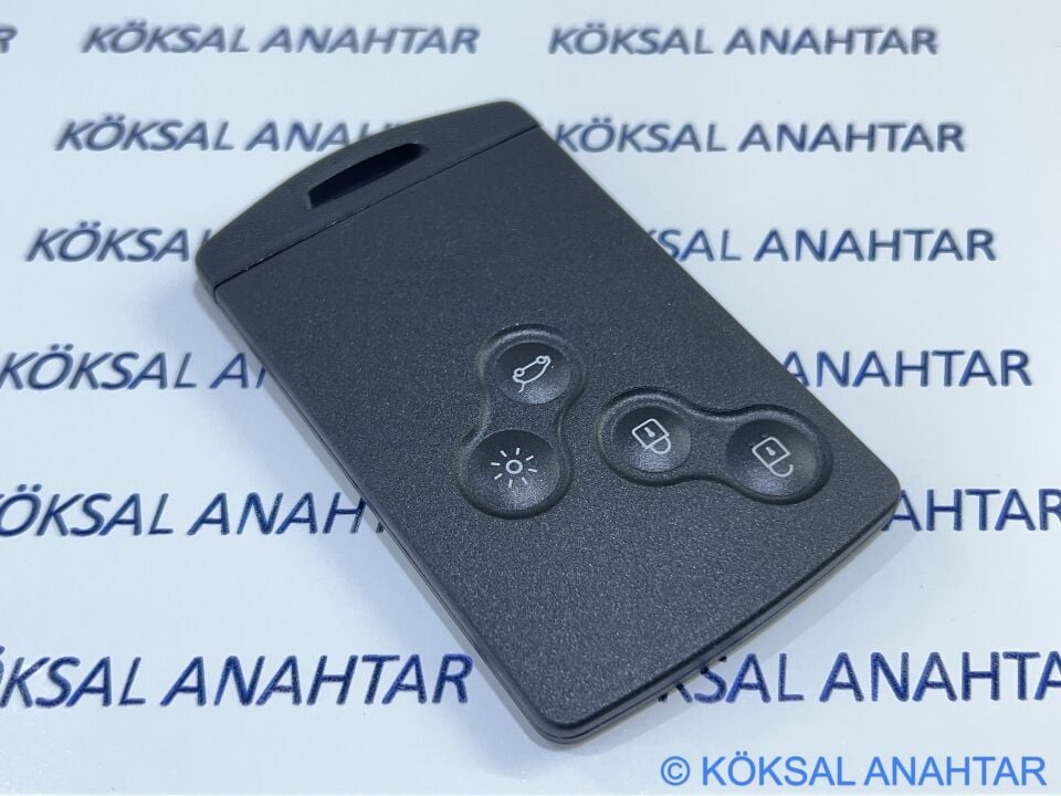 Renault Clio 4, Laguna III, Megane III 4 Tuşlu Orijinal Kumanda Kabı