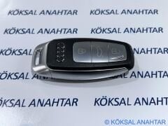 Audi A3 Q2 Q3 Keyless Start Stop Sustalı Anahtarlı Modeller için 2023 Silver Audi Kumanda Kabı