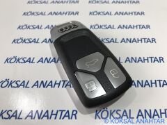Audi A4, A5, Q3, Q5, Q7 3 Tuşlu Smart Kumanda Kabı