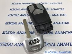 Audi A4, A5, Q3, Q5, Q7 3 Tuşlu Smart Kumanda Kabı