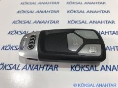 Audi A4, A5, Q3, Q5, Q7 3 Tuşlu Smart Kumanda Kabı