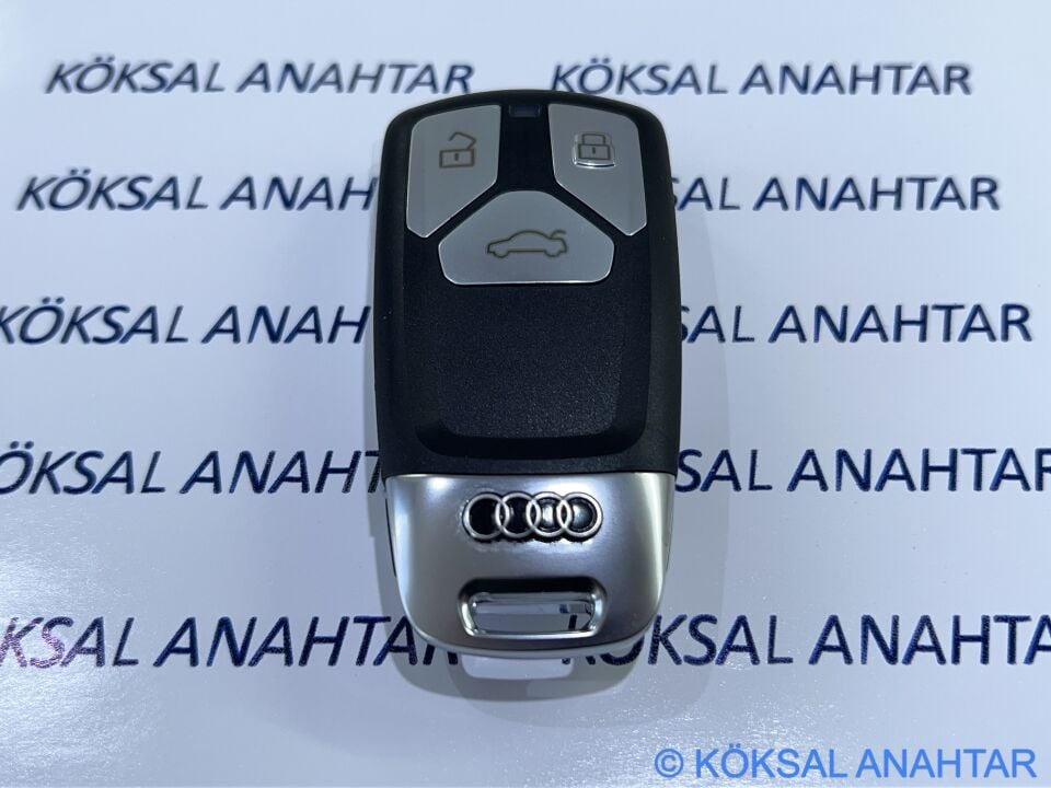 Audi A4 A5 Q5 Q7 3 Tuşlu Smart Kumanda Kabı