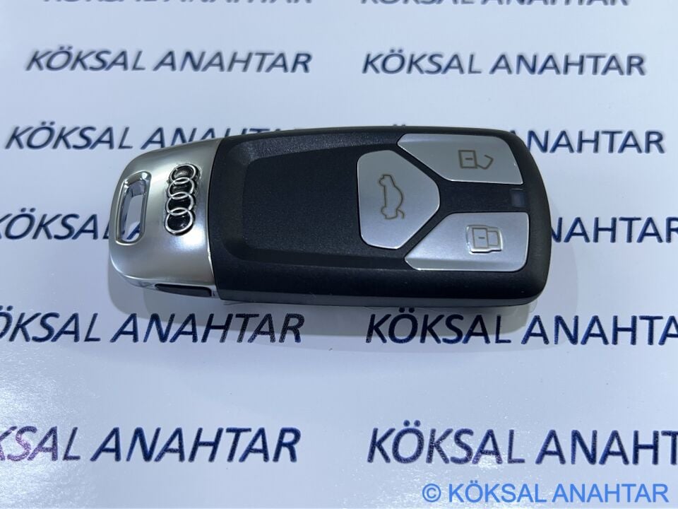 Audi A4 A5 Q5 Q7 3 Tuşlu Smart Kumanda Kabı
