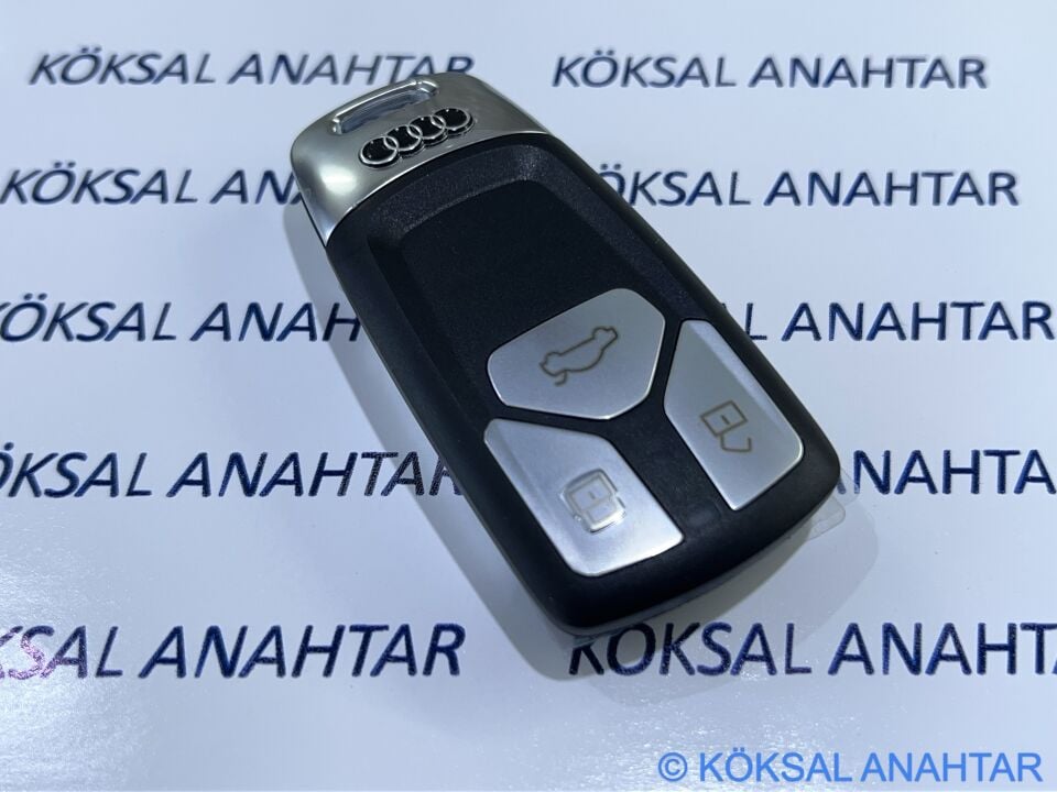 Audi A4 A5 Q5 Q7 3 Tuşlu Smart Kumanda Kabı