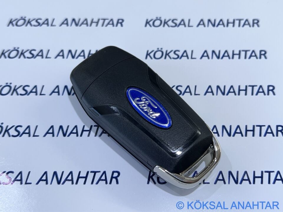 Ford SMax CMax Galaxy Mondeo Egde 3 Tuşlu Sustalı Anahtar Kabı 2015-2019