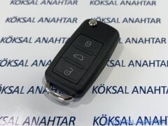 Audi A8 3 Tuşlu Sustalı Kumanda Kabı