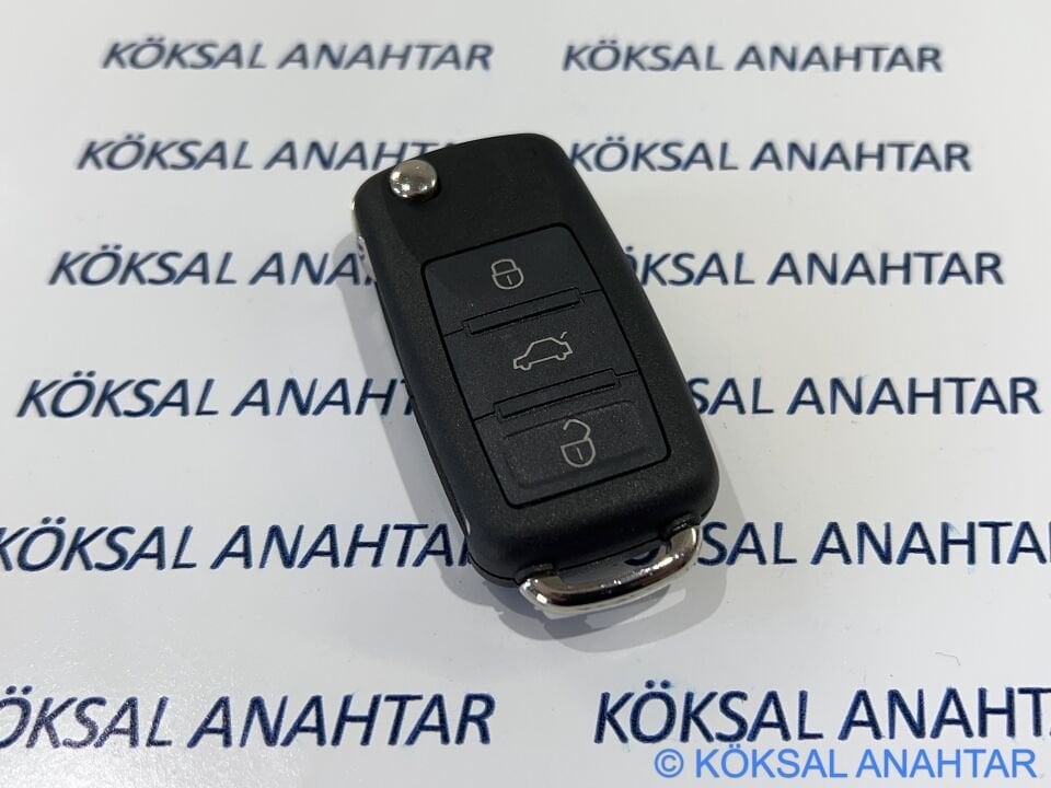 Audi A8 3 Tuşlu Sustalı Kumanda Kabı