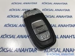Audi A3 A4 A5 A6 3 Tuşlu Smart Kumanda Kabı