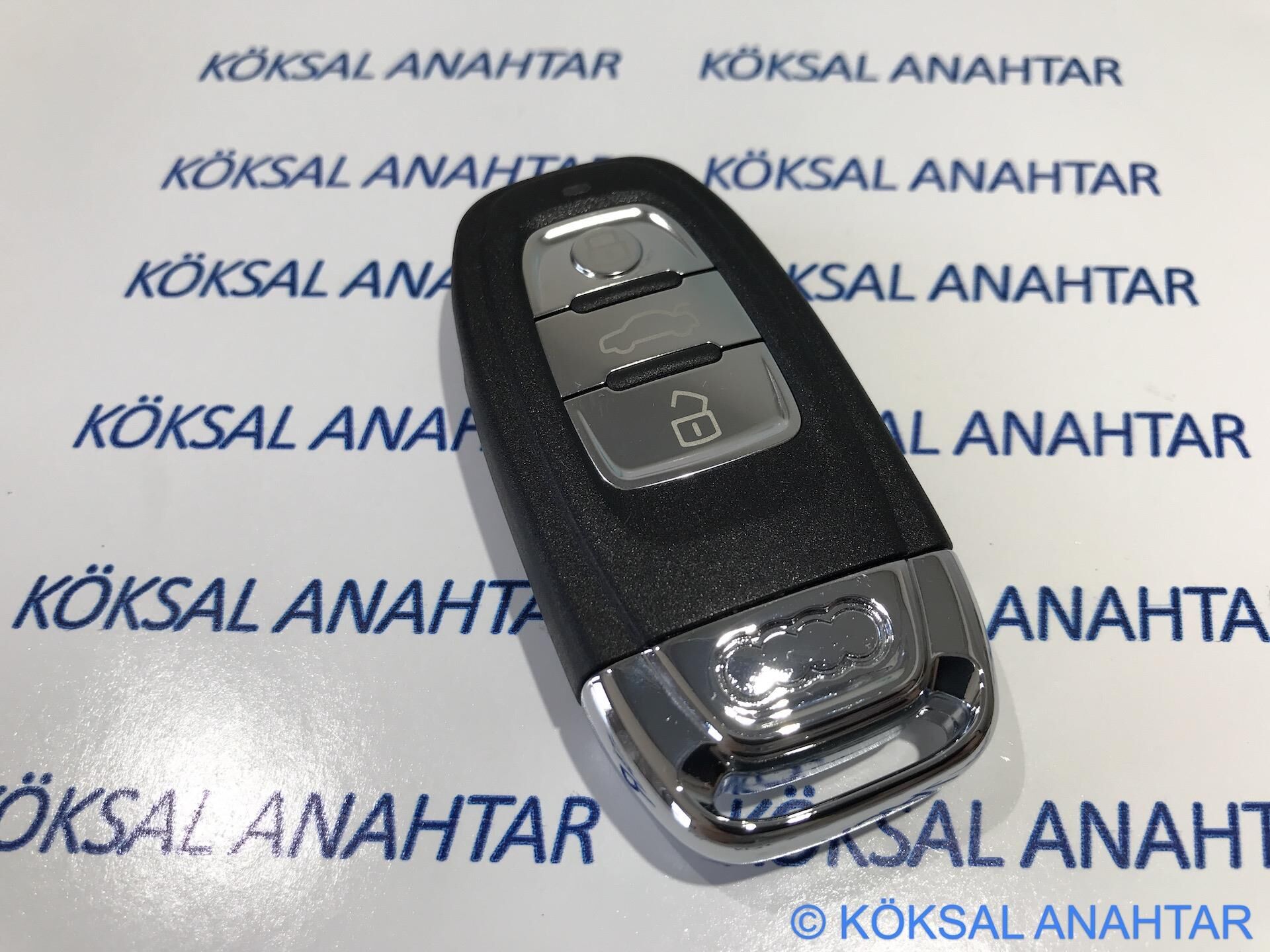 Audi A3 A4 A5 A6 3 Tuşlu Smart Kumanda Kabı