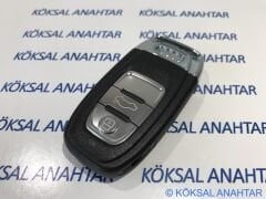 Audi A4 A5 A6 3 Tuşlu Smart Kumanda Kabı
