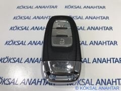 Audi A3 A4 A5 A6 3 Tuşlu Smart Kumanda Kabı