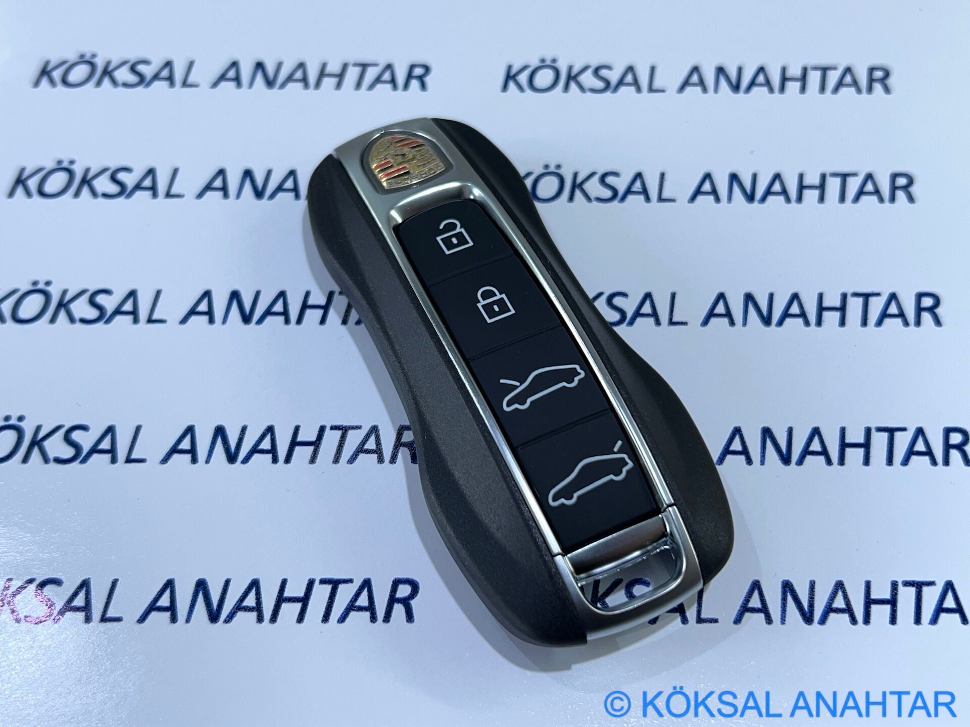 Porsche Taycan 911 992 4 Tuşlu Smart Kumanda Kabı
