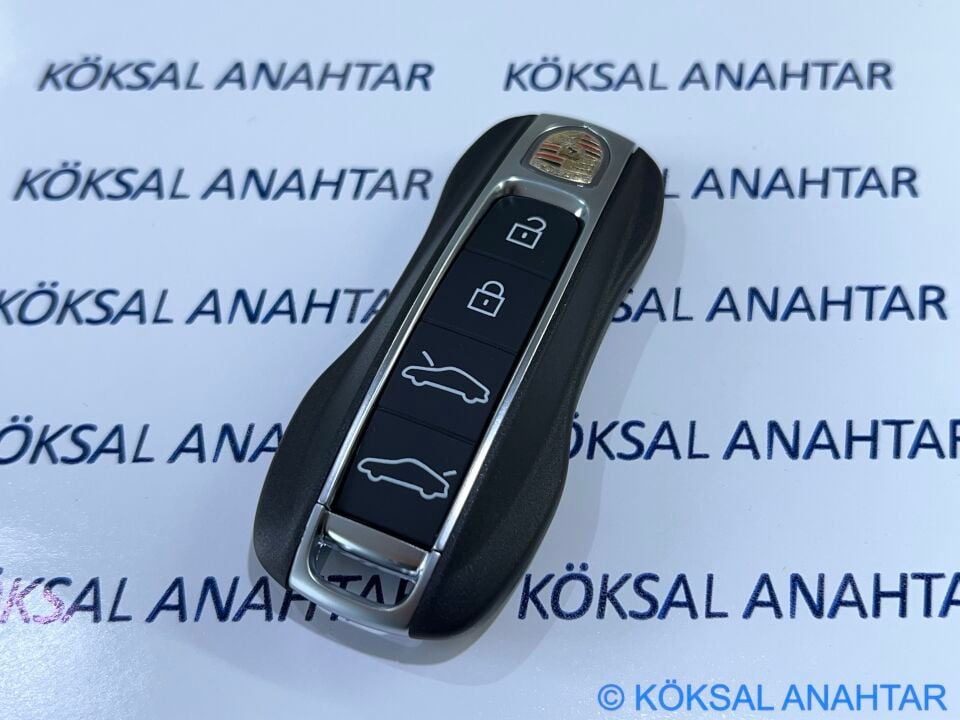 Porsche Taycan 911 992 4 Tuşlu Smart Kumanda Kabı