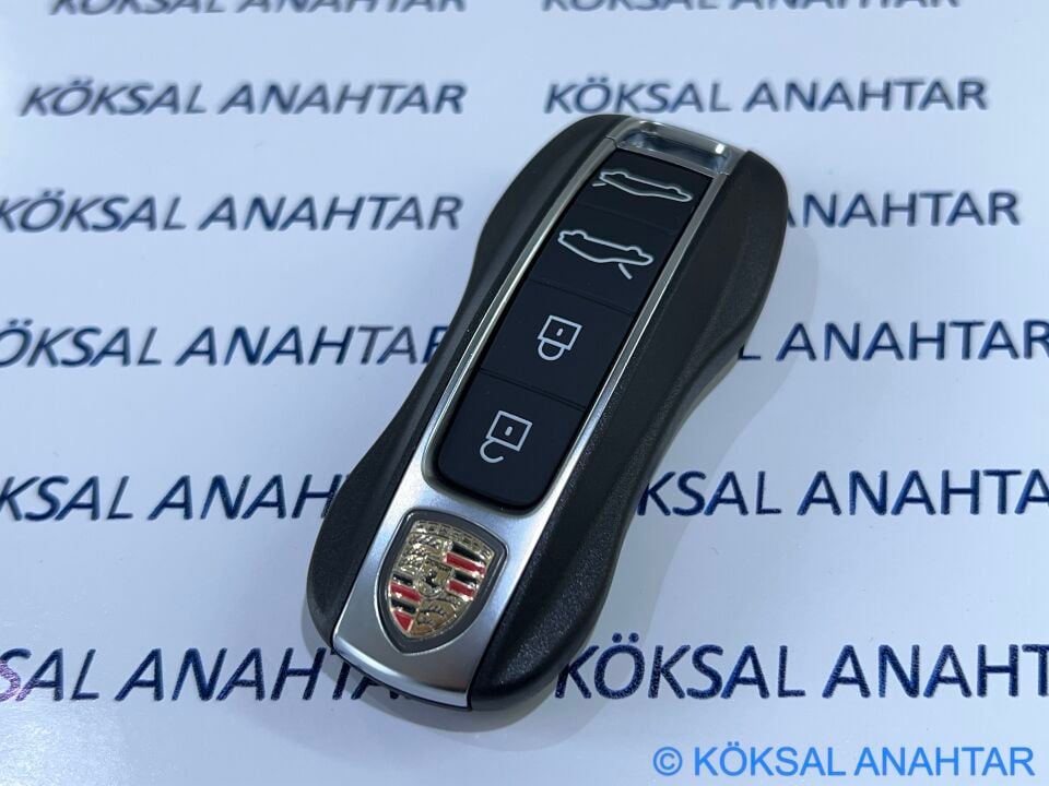 Porsche Taycan 911 992 4 Tuşlu Smart Kumanda Kabı