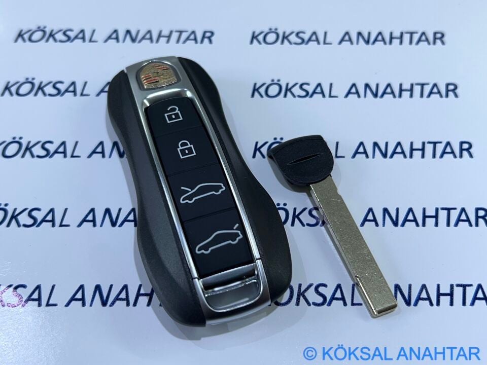 Porsche Taycan 911 992 4 Tuşlu Smart Kumanda Kabı