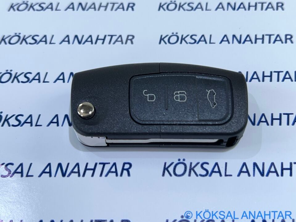 Ford Mondeo Focus C-Max S-Max 3 Tuşlu Kumanda Kabı