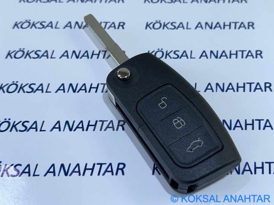 Ford Mondeo Focus C-Max S-Max 3 Tuşlu Kumanda Kabı