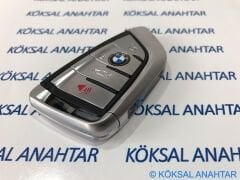 Bmw G20 - G30 - G05 3 + 1 Tuşlu Panik Butonlu Smart Kumanda Kabı (3 - 5 ve x Serisi)