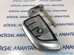 Bmw G20 G30 G05 3+1 Tuşlu Panik Butonlu Smart Kumanda Kabı 3 5 Ve X Serisi