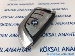 Bmw G20 G30 G05 3+1 Tuşlu Panik Butonlu Smart Kumanda Kabı 3 5 Ve X Serisi