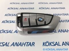 Bmw G20 G30 G05 3+1 Tuşlu Panik Butonlu Smart Kumanda Kabı 3 5 Ve X Serisi