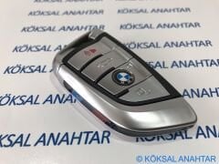 Bmw G20 - G30 - G05 3 + 1 Tuşlu Panik Butonlu Smart Kumanda Kabı (3 - 5 ve x Serisi)