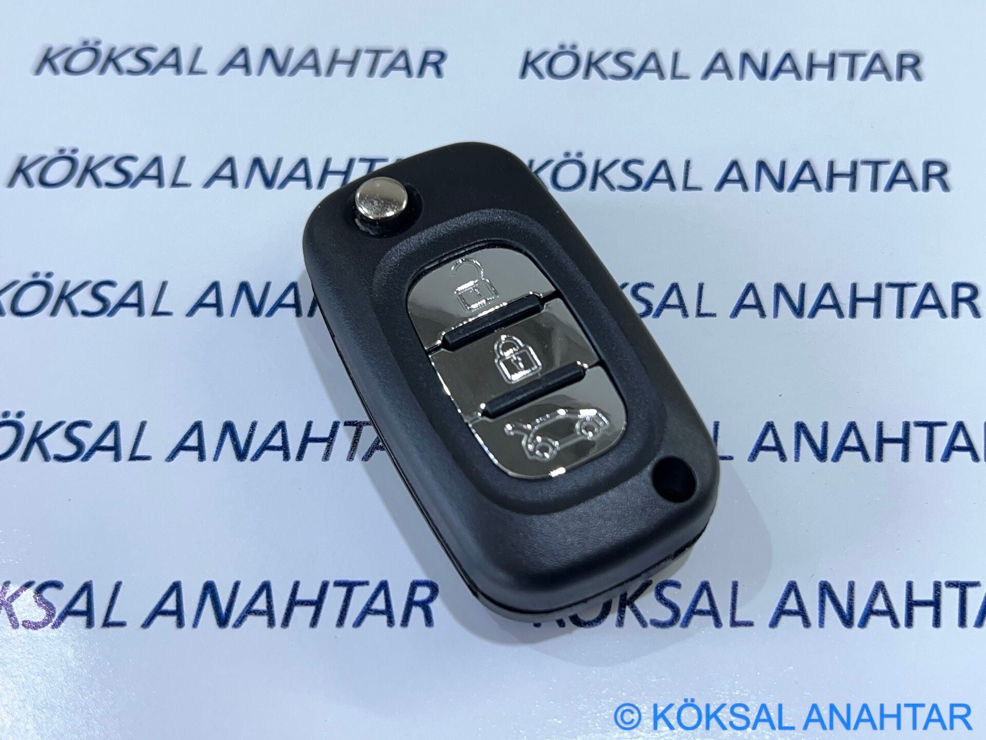 Renault Clio Symbol Fluence Kangoo 3 Tuşlu Kumanda Kabı