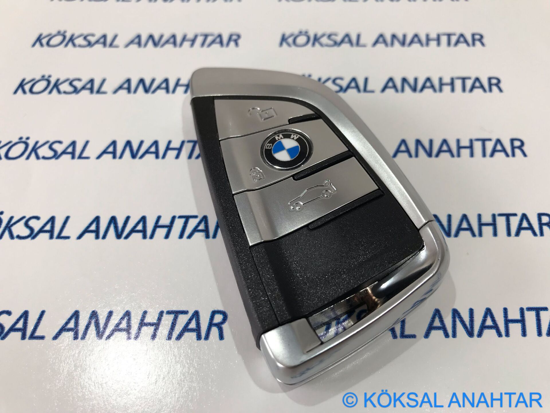 Bmw 3 Tuşlu Smart Kumanda Kabı G20 G30 G05 F40 F42 (1 2 3 5 ve X Serisi)