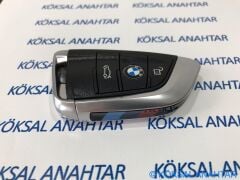 Bmw F40 - F42 - G20 - G30 - G05 3 Tuşlu Siyah Smart Kumanda Kabı (1-2-3-5 ve x Serisi)