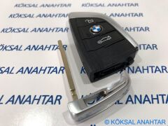 Bmw F40 - F42 - G20 - G30 - G05 3 Tuşlu Siyah Smart Kumanda Kabı (1-2-3-5 ve x Serisi)