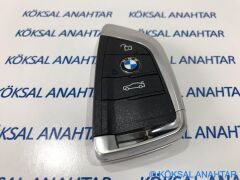 Bmw F40 - F42 - G20 - G30 - G05 3 Tuşlu Siyah Smart Kumanda Kabı (1-2-3-5 ve x Serisi)