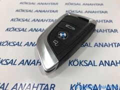 Bmw F40 - F42 - G20 - G30 - G05 3 Tuşlu Siyah Smart Kumanda Kabı (1-2-3-5 ve x Serisi)