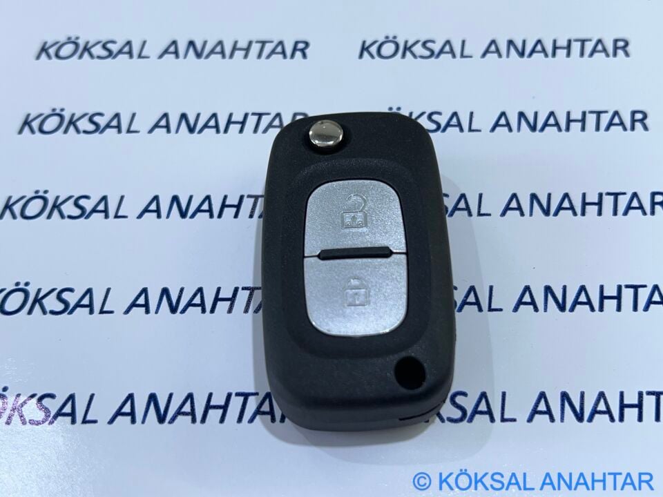 Renault Clio Captur Dacia Duster Sandero Dokker Lodgy 2 Tuşlu Anahtar Kabı