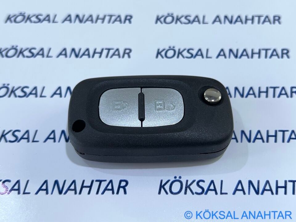 Renault Clio Captur Dacia Duster Sandero Dokker Lodgy 2 Tuşlu Anahtar Kabı