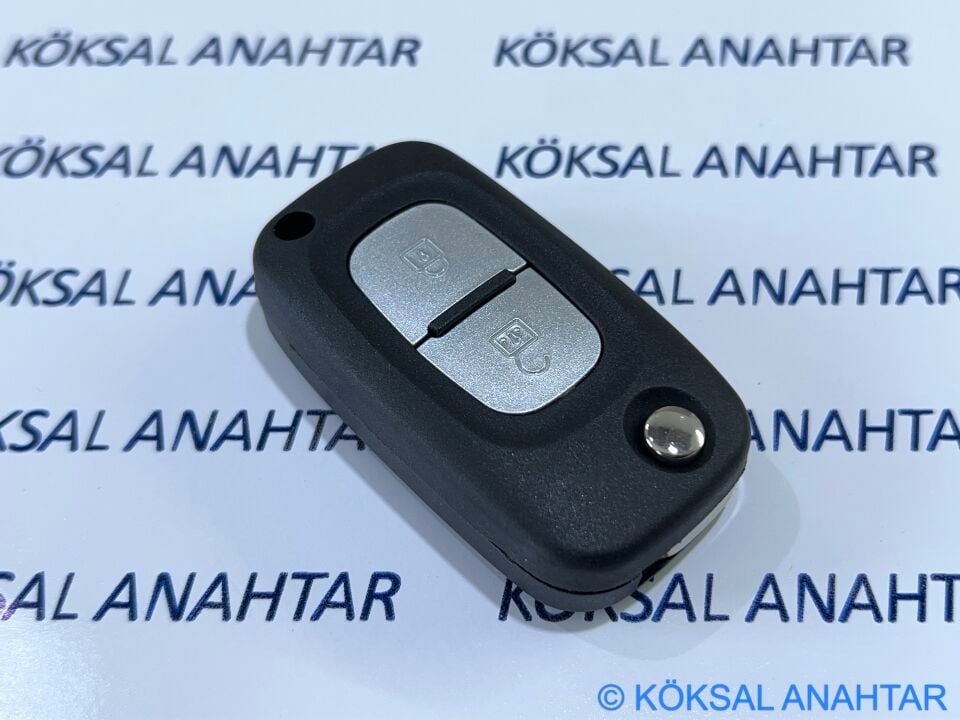 Renault Clio Captur Dacia Duster Sandero Dokker Lodgy 2 Tuşlu Anahtar Kabı
