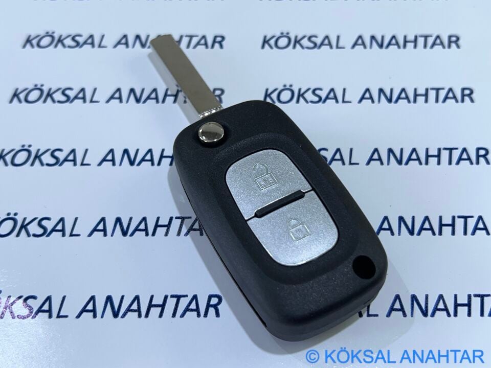 Renault Clio Captur Dacia Duster Sandero Dokker Lodgy 2 Tuşlu Anahtar Kabı