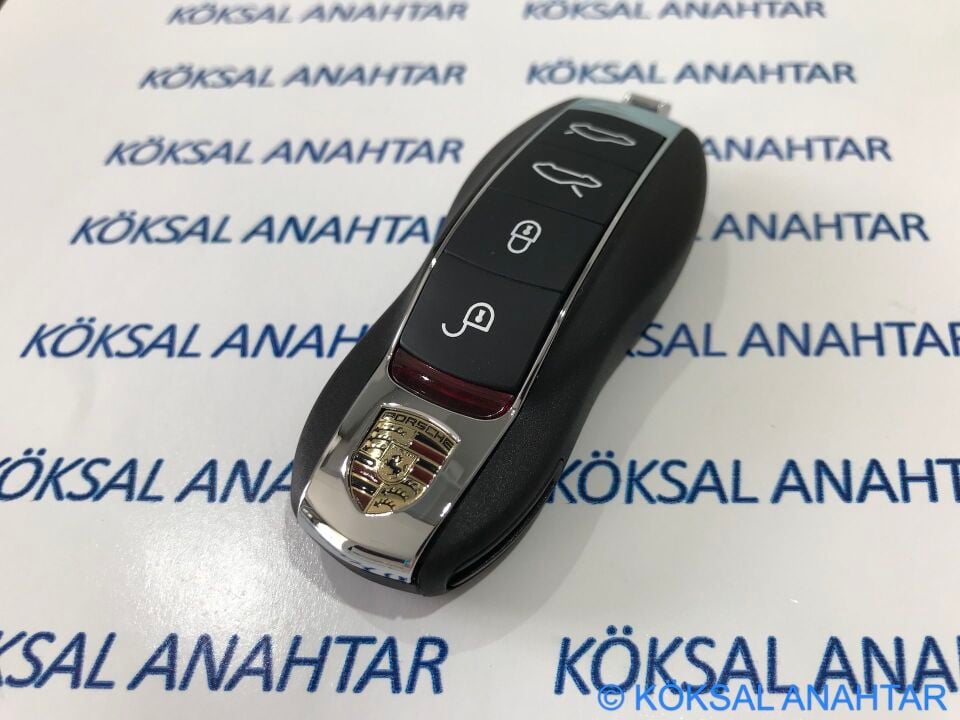 Porsche 911 991 718 Boxster Cayman 4 Tuşlu Smart Kumanda Kabı