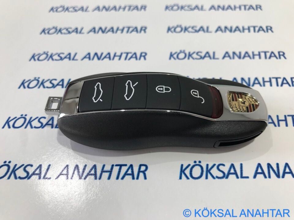 Porsche 911 991 718 Boxster Cayman 4 Tuşlu Smart Kumanda Kabı