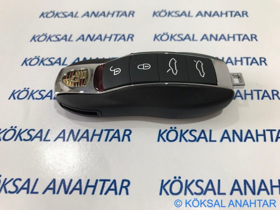 Porsche 911 991 718 Boxster Cayman 4 Tuşlu Smart Kumanda Kabı
