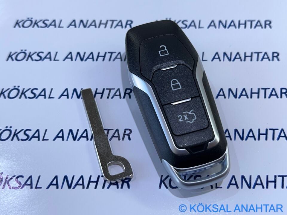 Ford Mondeo Edge Explorer Smax Galaxy Mustang 3 Tuşlu Keyless Kumanda Kabı