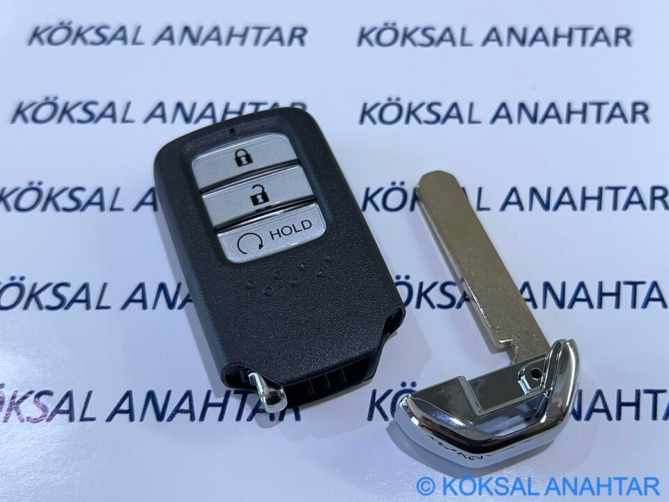 Honda Civic CRV Accord 3 Tuşlu Keyless Go Kumanda Kabı