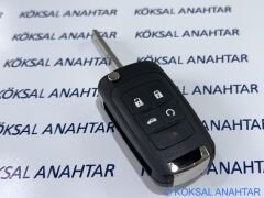 Chevrolet Cruze 5 Tuşlu X2 ve Panik Butonlu Kumanda Kabı