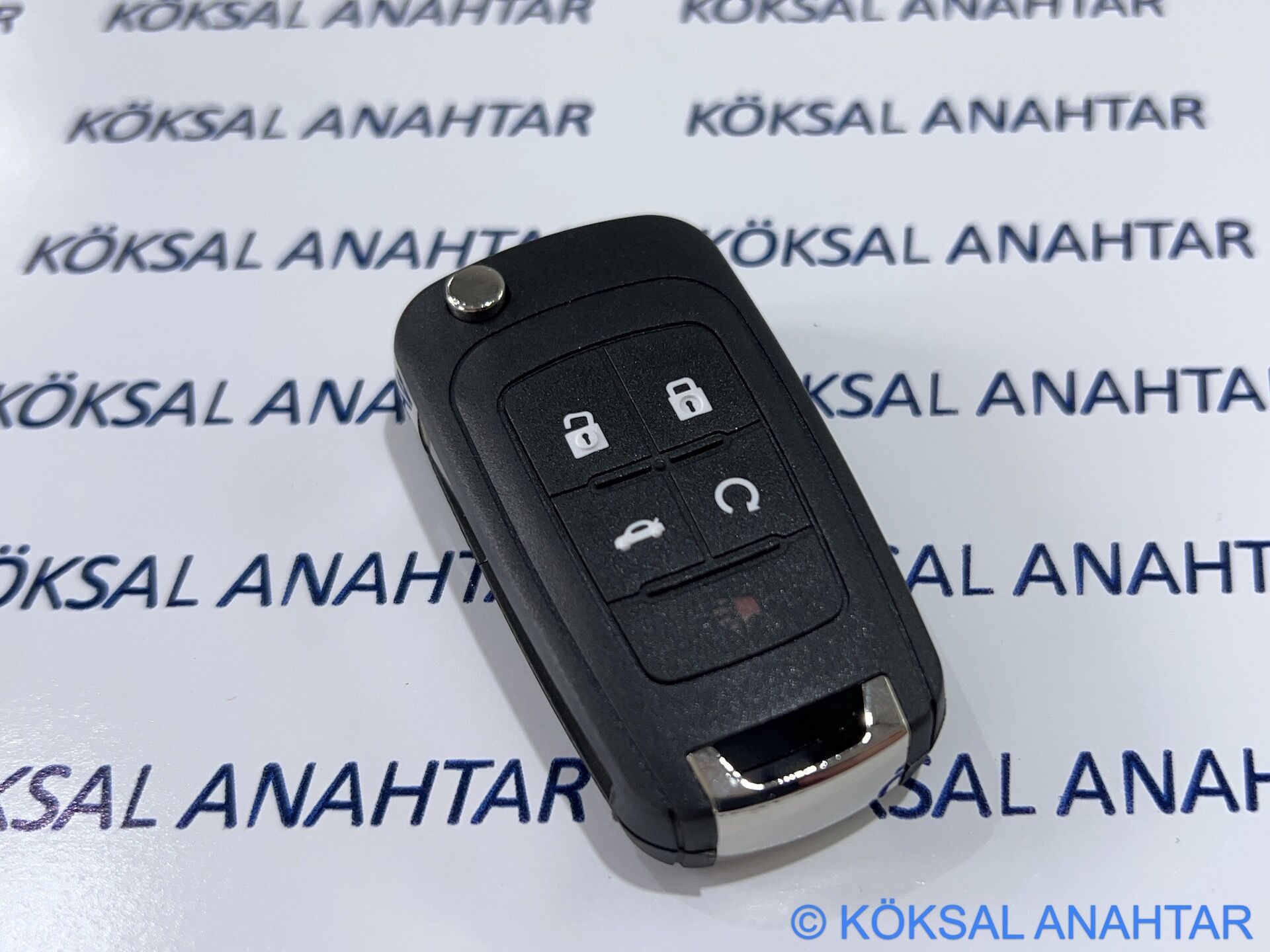 Chevrolet Cruze 5 Tuşlu X2 ve Panik Butonlu Kumanda Kabı