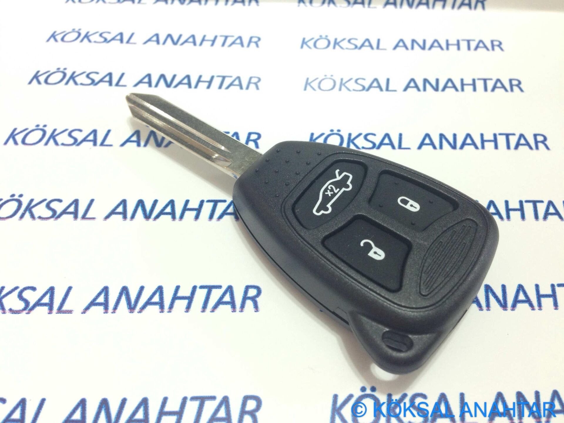 Chrysler 300 3 Tuşlu Kumanda Kabı