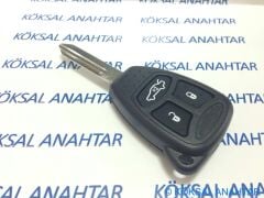 Chrysler 300 3 Tuşlu Kumanda Kabı