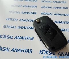 Citroen Nemo 2 Tuşlu Kumanda Kabı