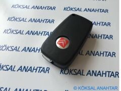 Citroen Nemo 2 Tuşlu Kumanda Kabı